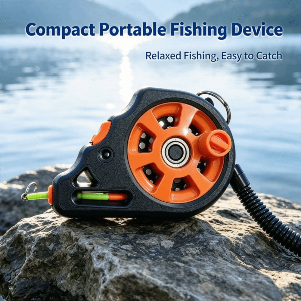 Hand Line Reel Pocket Fishing  - огляд і ціна Fly Reel