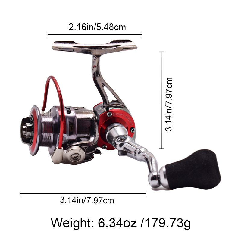 1 PC Portable AM150 All Metal  - огляд і ціна Trolling Reel