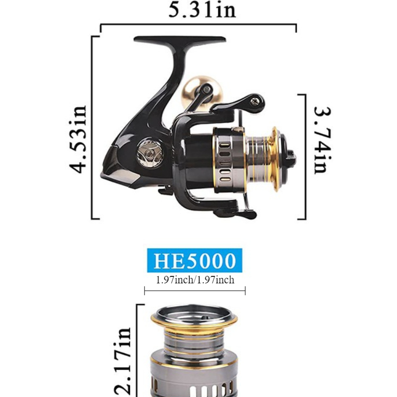 Lure Fishing All-Metal Spinnin - огляд і ціна Trolling Reel