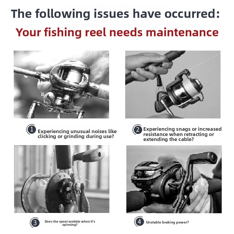 Fishing Reel Maintenance Wrenc - огляд і ціна Spincast Reel