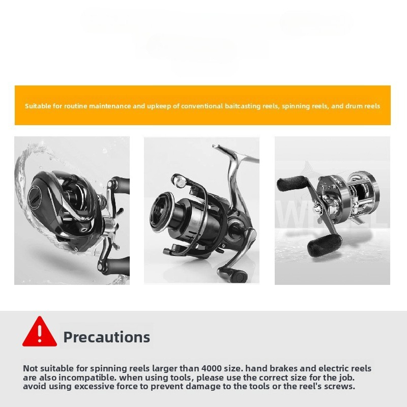Fishing Reel Maintenance Wrenc - огляд і ціна Spincast Reel