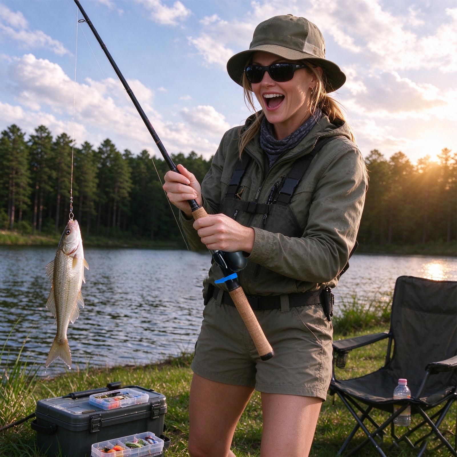 Silicone Fishing Rod Trigger G - огляд і ціна Baitcasting Reel