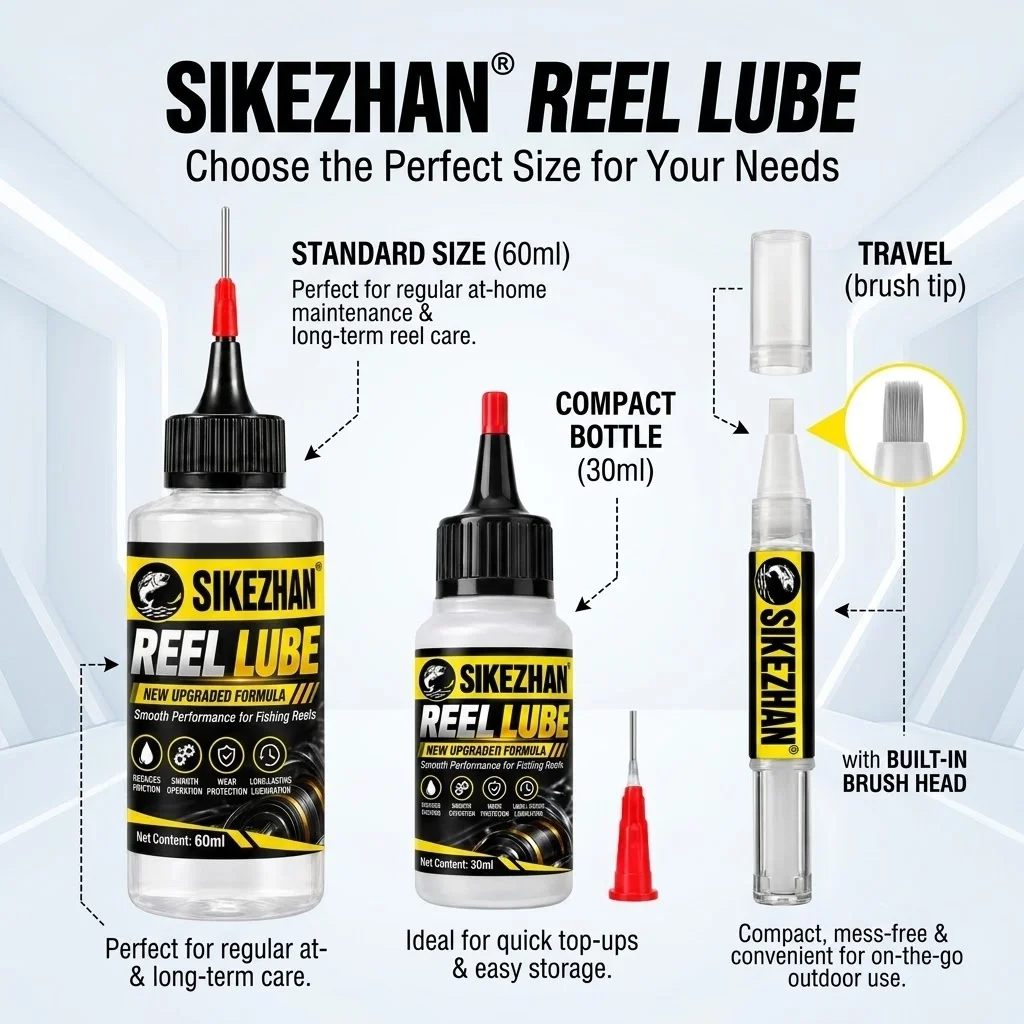 Fishing Reel Synthetic Oil Lub - огляд і ціна Reel Grease