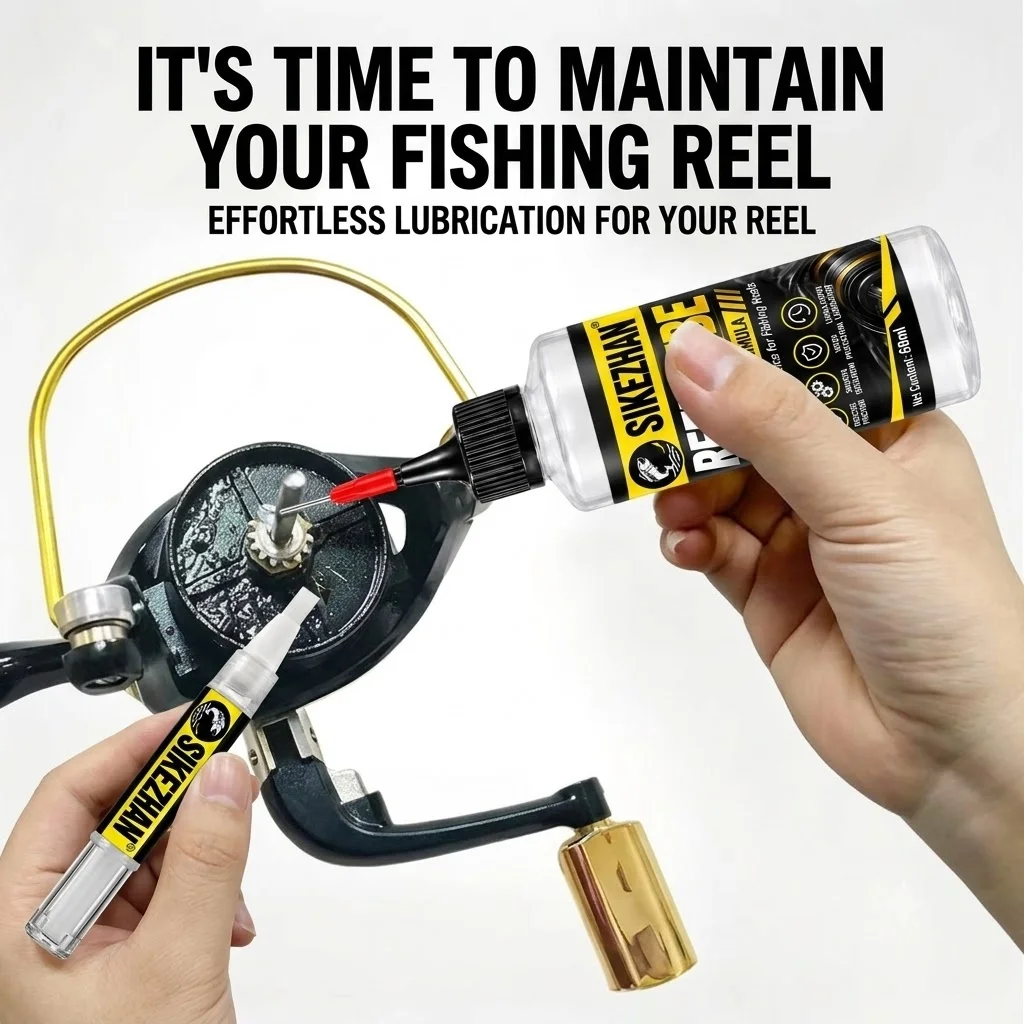 Fishing Reel Synthetic Oil Lub - огляд і ціна Reel Grease