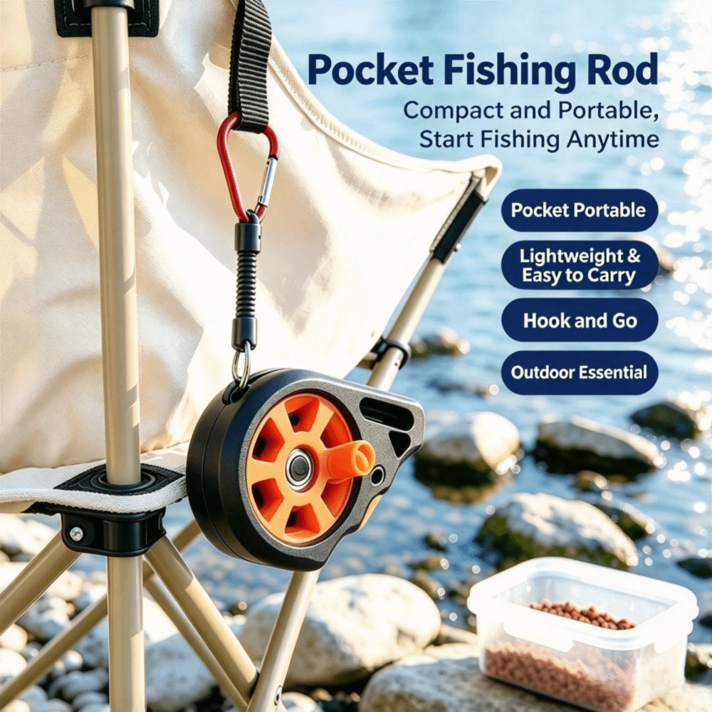 New Hand Line Reel Pocket Fish - огляд і ціна Fly Reel